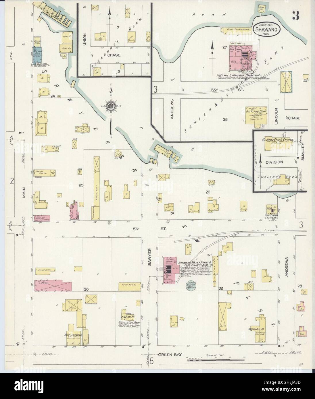Shawano Map Map of shawano hi-res stock photography and images - Alamy