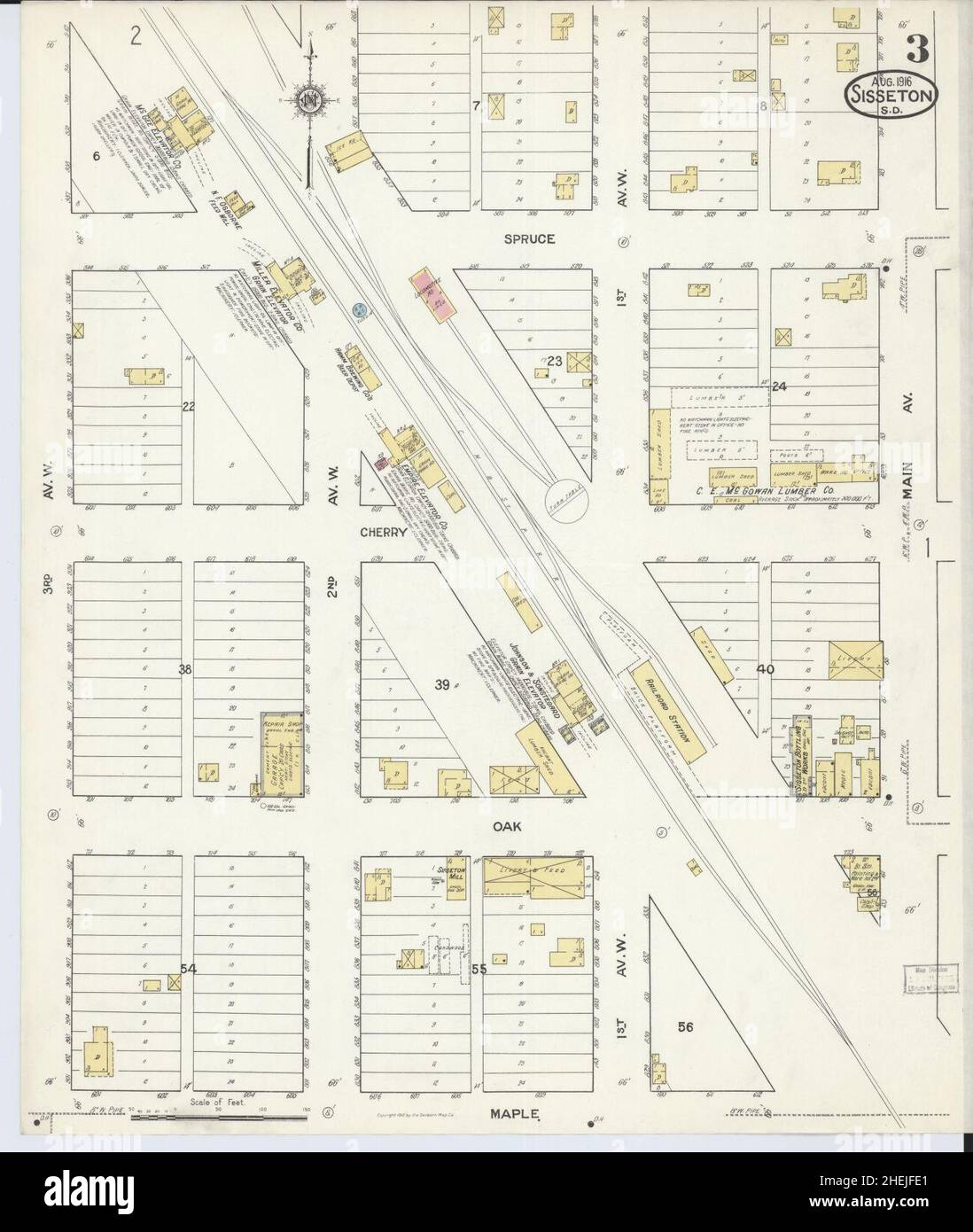 Map of sisseton hires stock photography and images Alamy