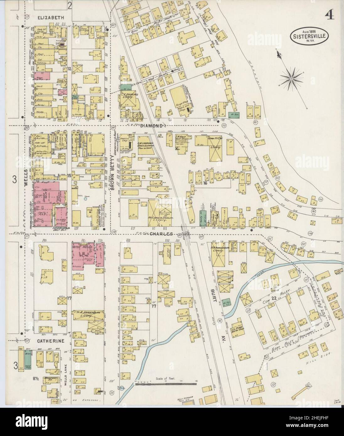 Map of sistersville virginia hires stock photography and images Alamy