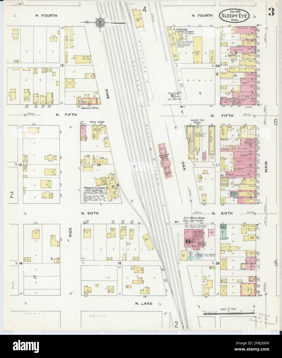 Map of sleepy eye hires stock photography and images Alamy