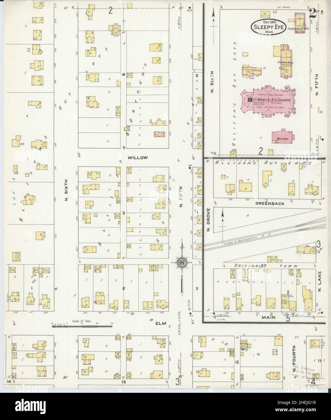 Map of sleepy eye hires stock photography and images Alamy