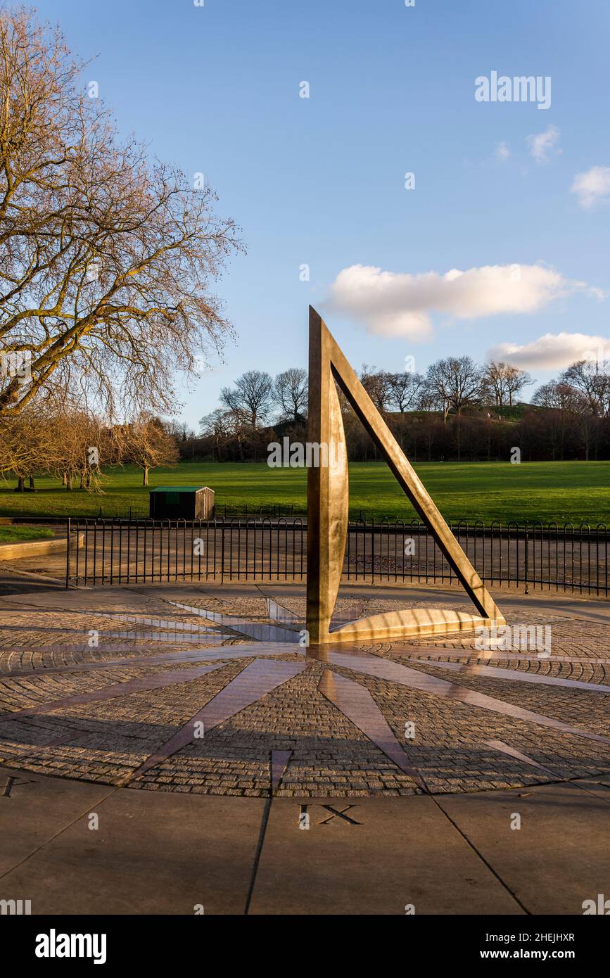 Millennium Sundial, Greenwich Park, London, England, UK Stock Photo Alamy