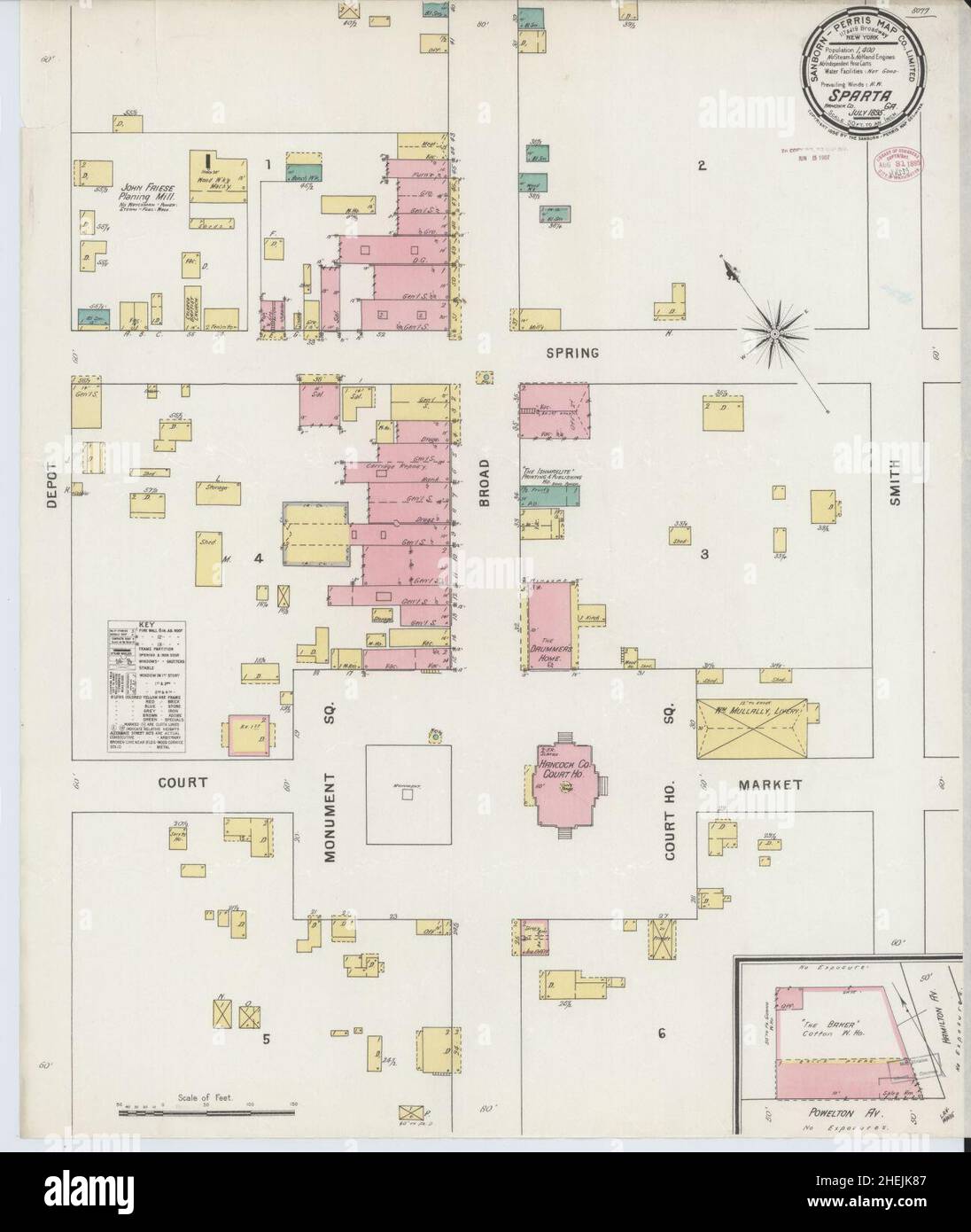 Sparta map hires stock photography and images Alamy