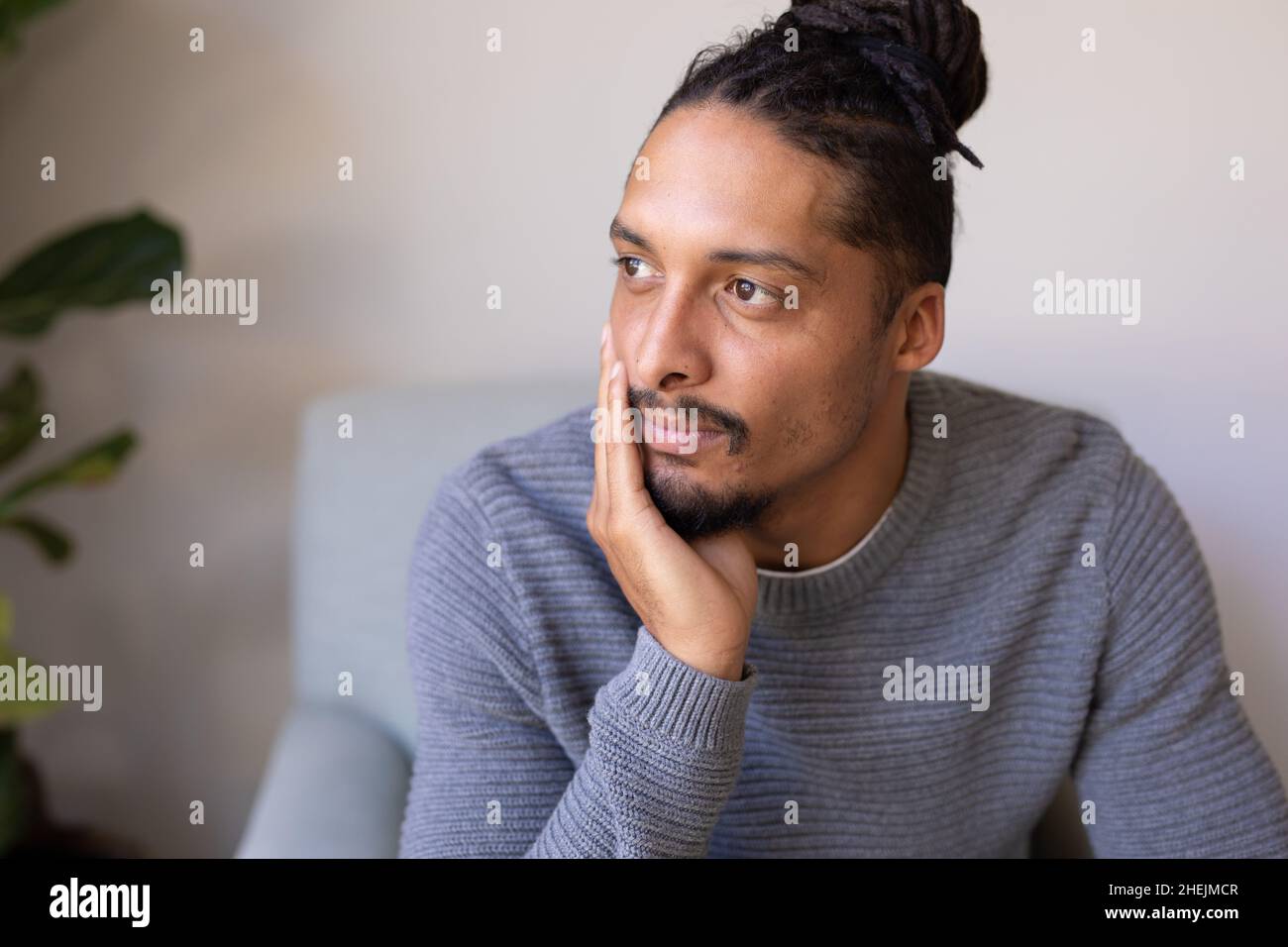 Man sitting chair hi-res stock photography and images - Alamy