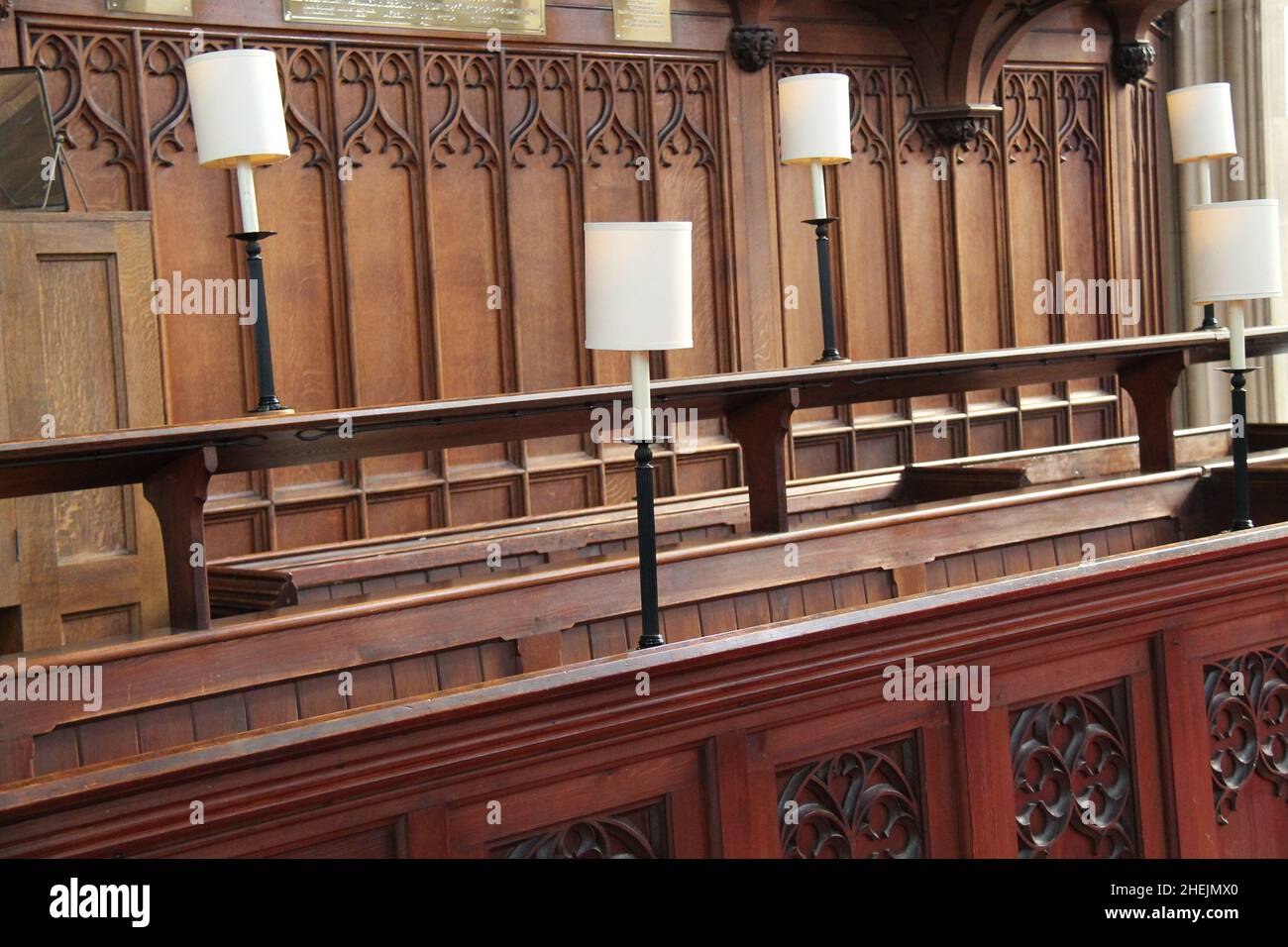 The Stalls Seating Area for a Traditional Church Choir Stock Photo Alamy