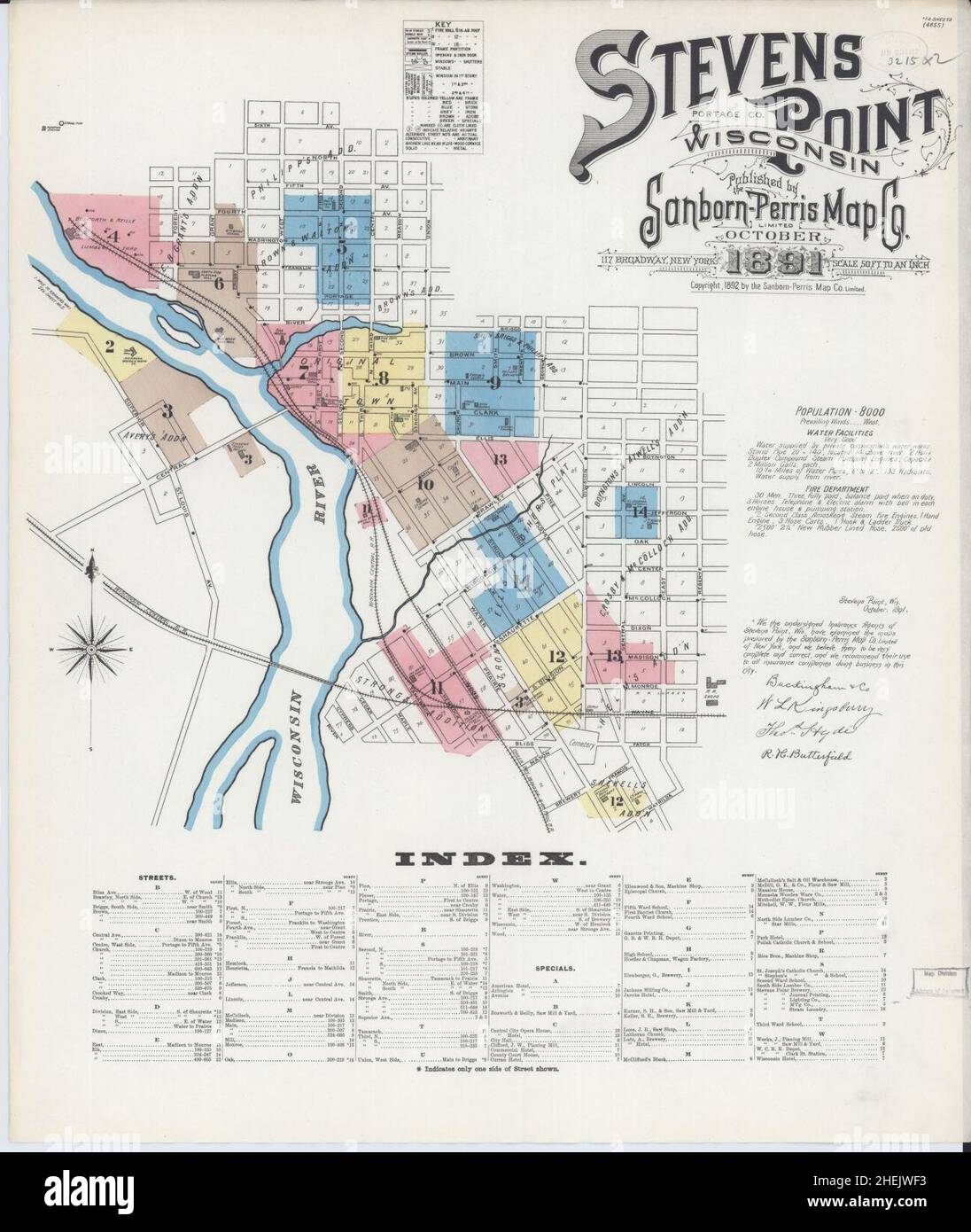 Map of stevens point hires stock photography and images Alamy