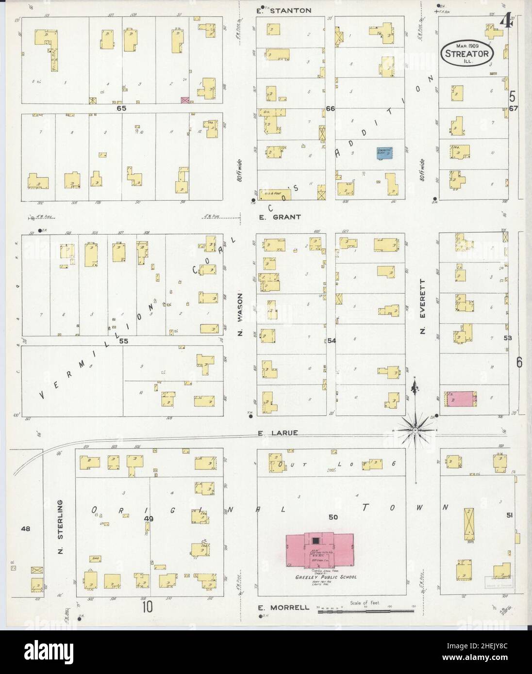 Map of streator illinois hires stock photography and images Alamy