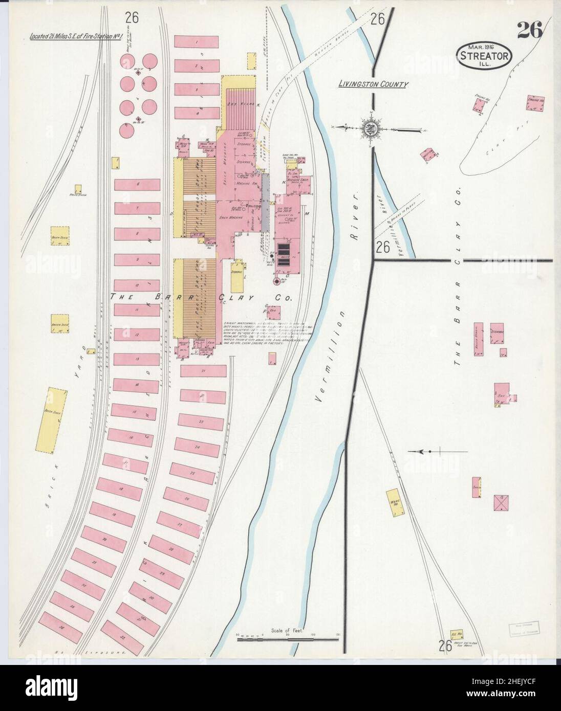 Map of streator illinois hires stock photography and images Alamy