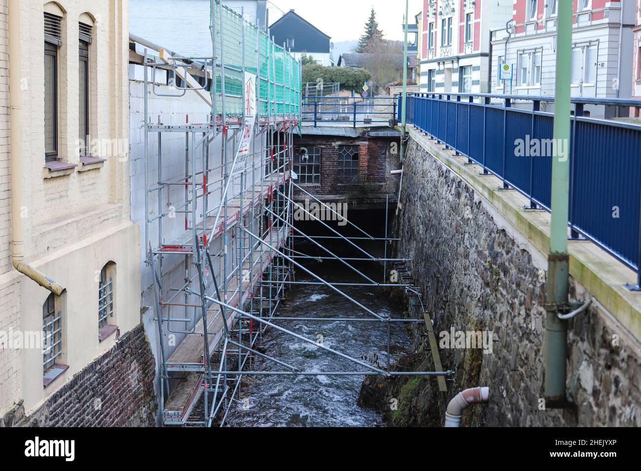 Hagen, Germany. 11th Jan, 2022. Half a year after flood damage to a