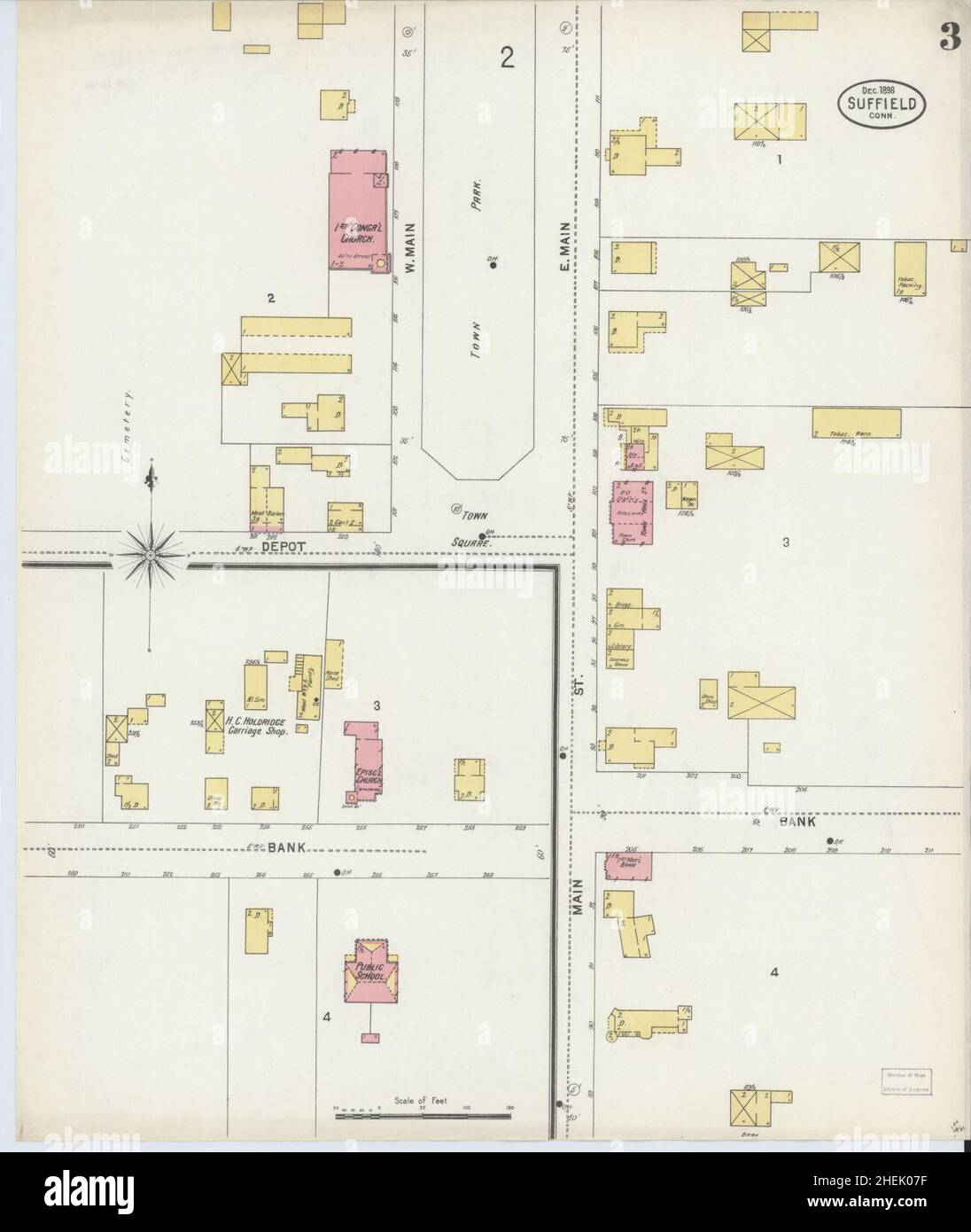 Suffield map hires stock photography and images Alamy