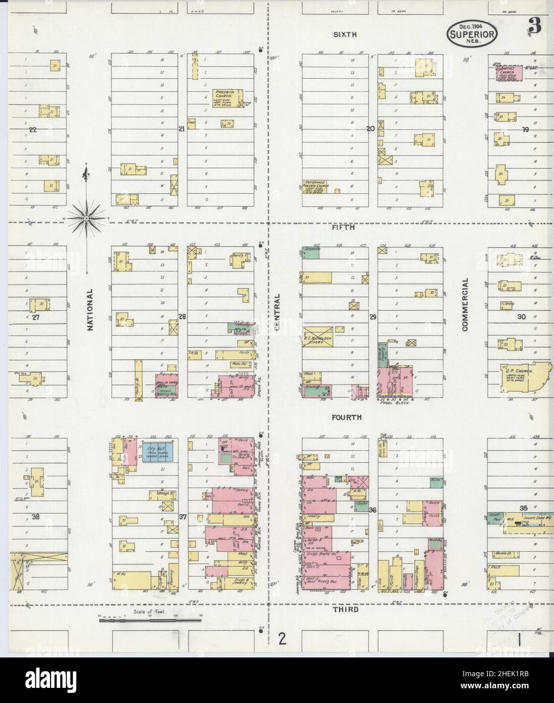Map of superior nebraska hires stock photography and images Alamy