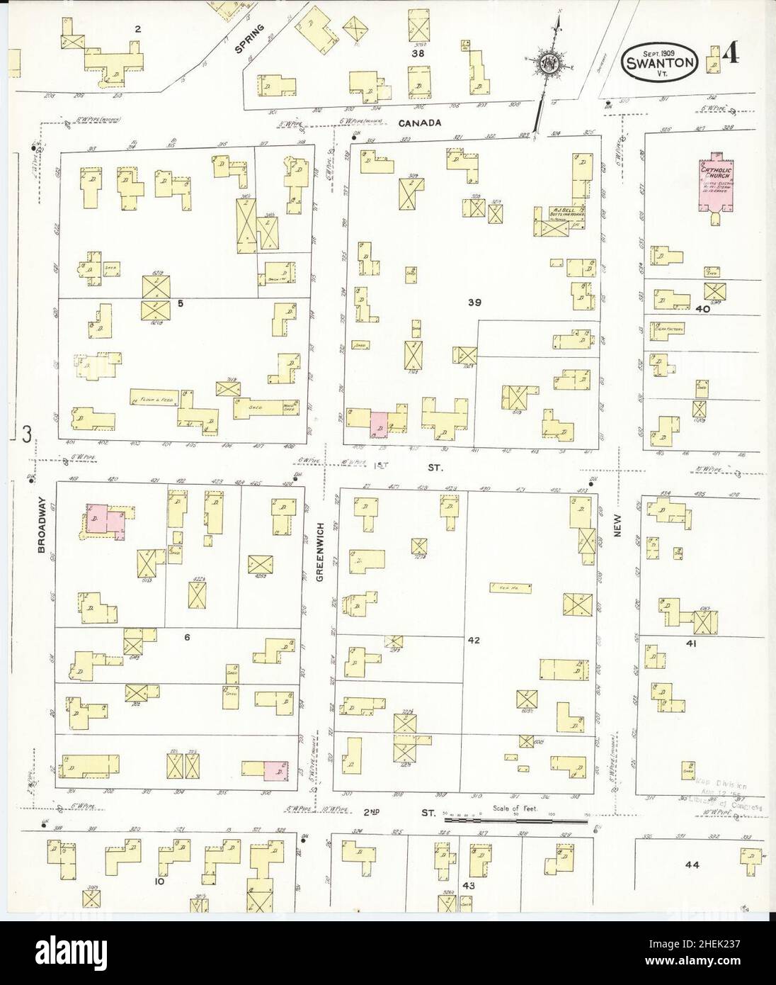 Map of swanton hires stock photography and images Alamy