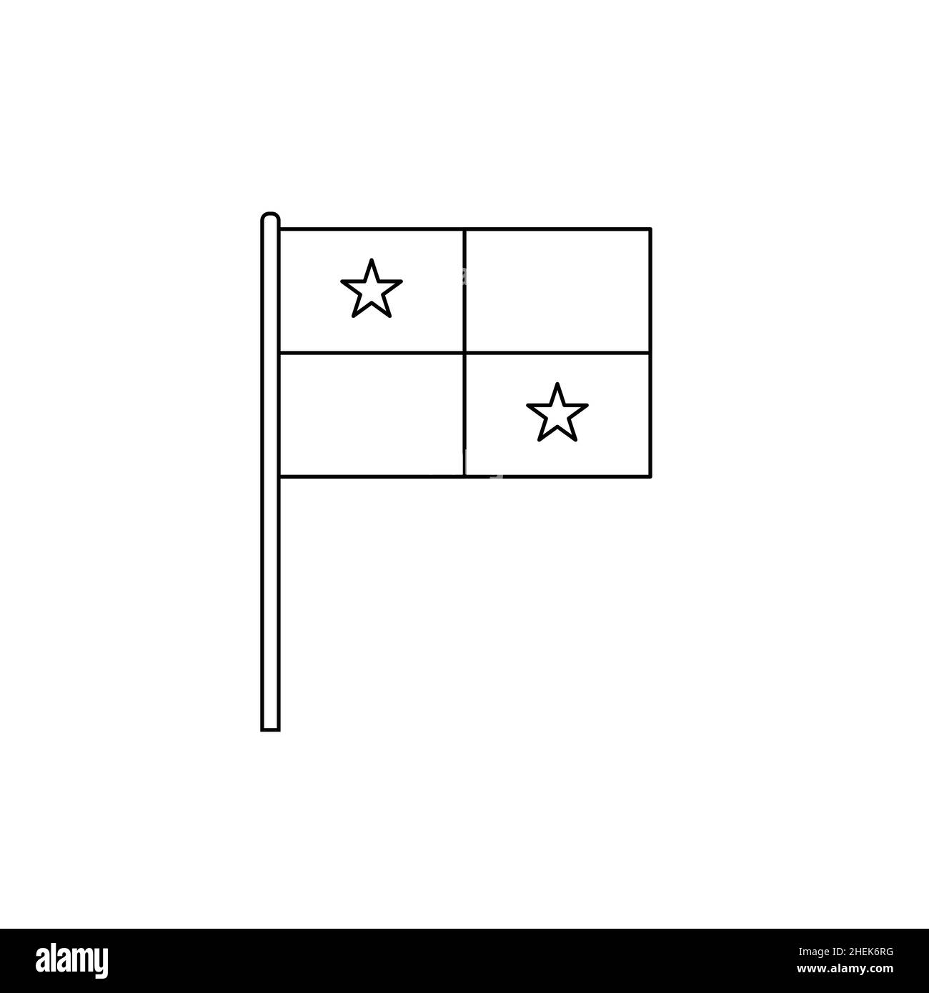 Panama City Panama Flag Panama Black And White Stock Photos Images 