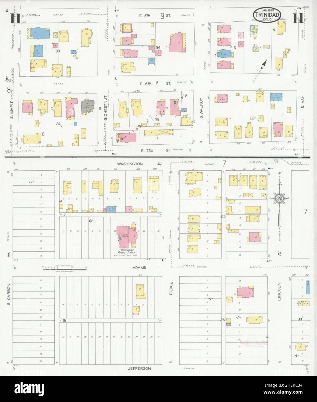 Las animas colorado map hires stock photography and images Alamy
