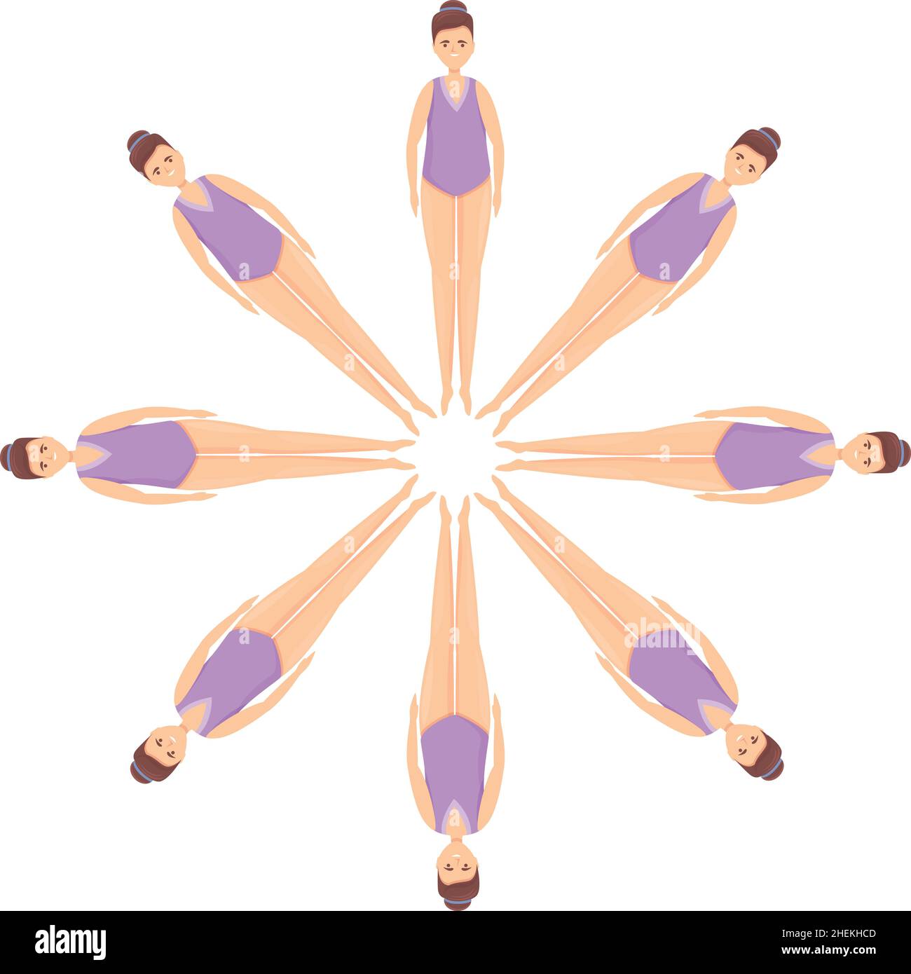 Family water games Stock Vector Images - Alamy