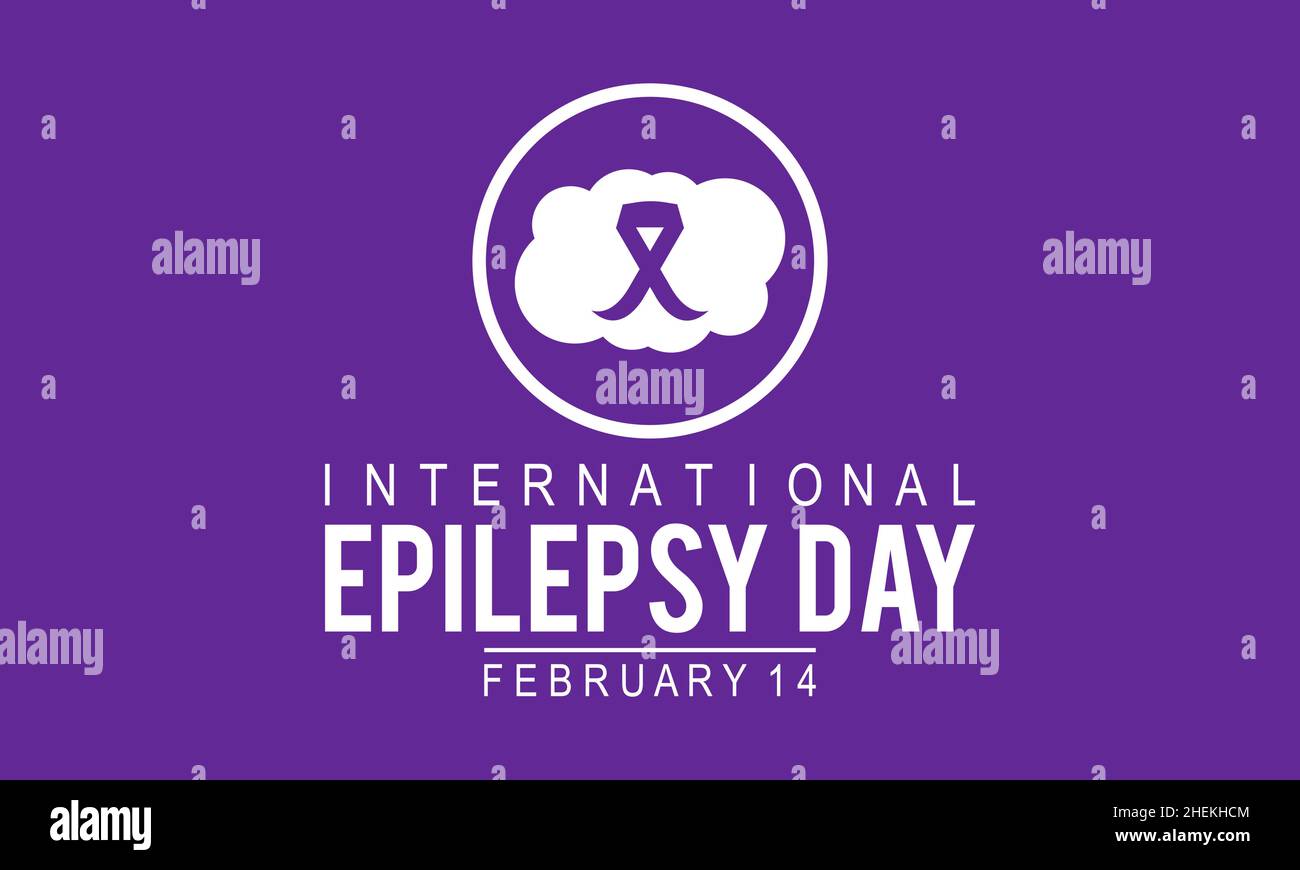 International Epilepsy Day, February 14. Vector template Design for ...