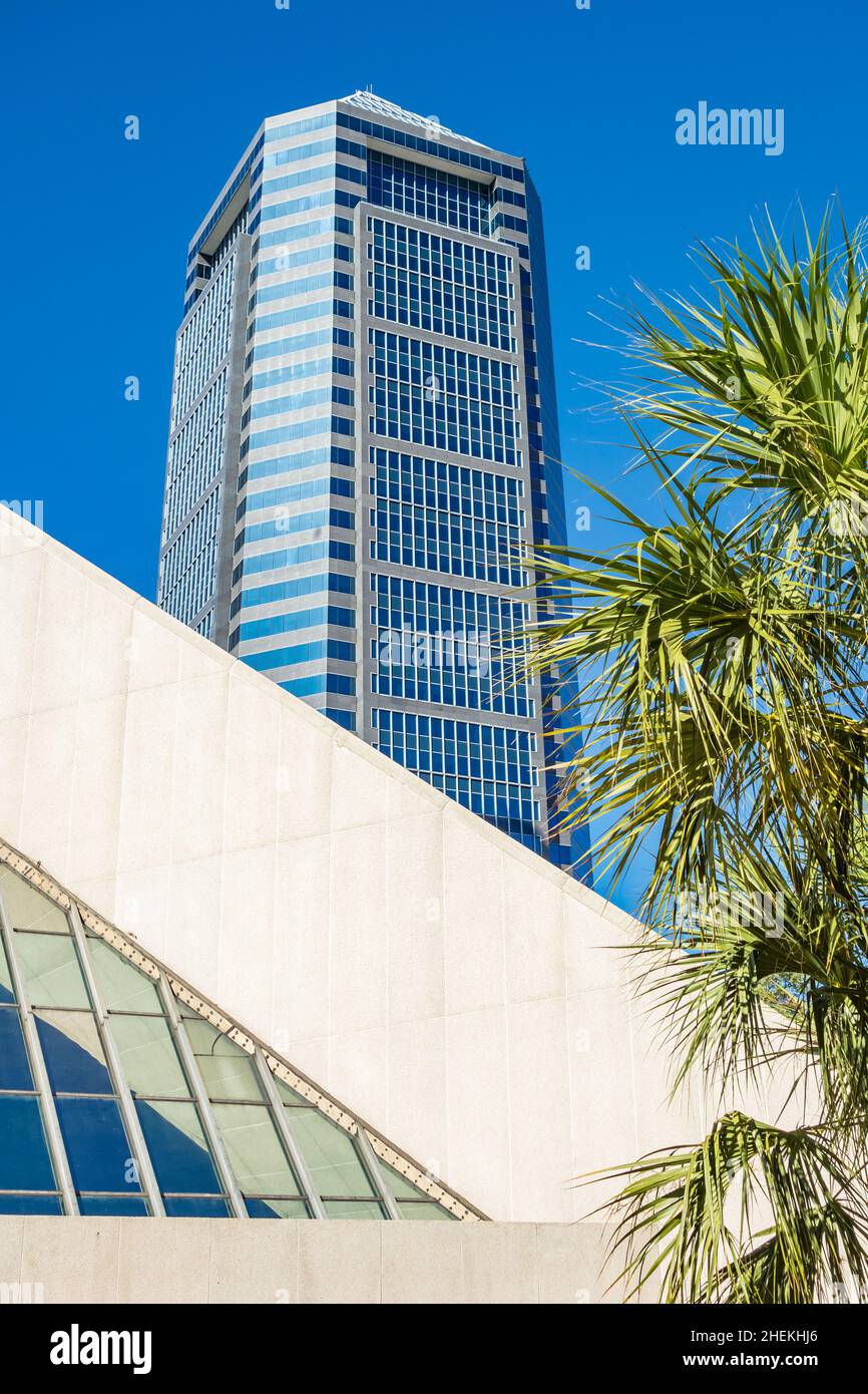 Office Buildings in downtown Jacksonville Florida USA Stock Photo Alamy