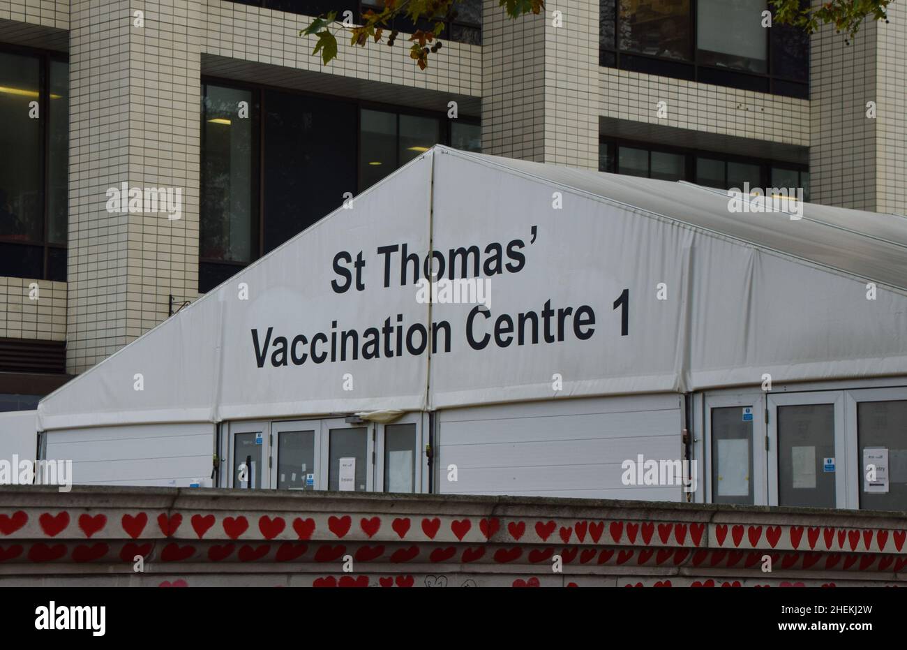 Vaccination centre st thomas hi-res stock photography and images - Alamy