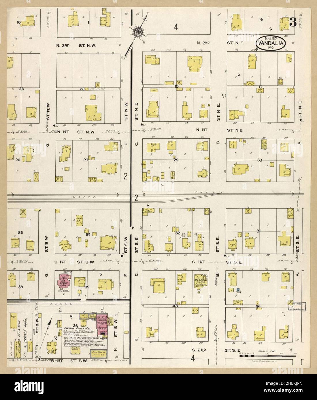 Map of vandalia missouri hires stock photography and images Alamy