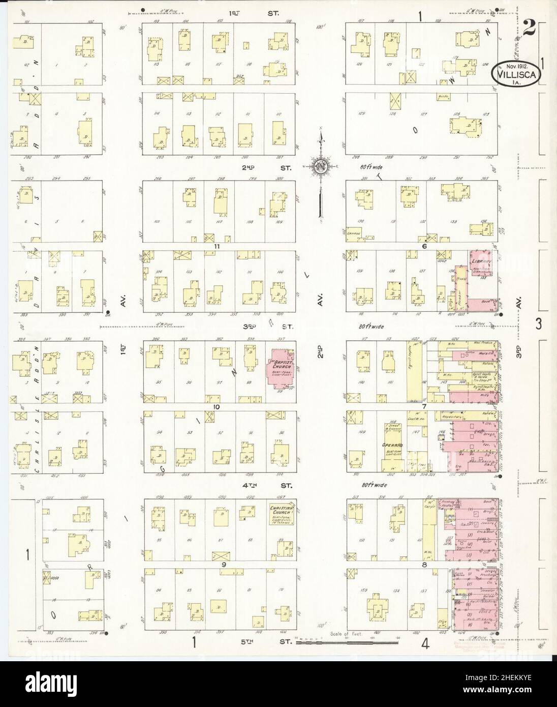 Map of villisca hires stock photography and images Alamy