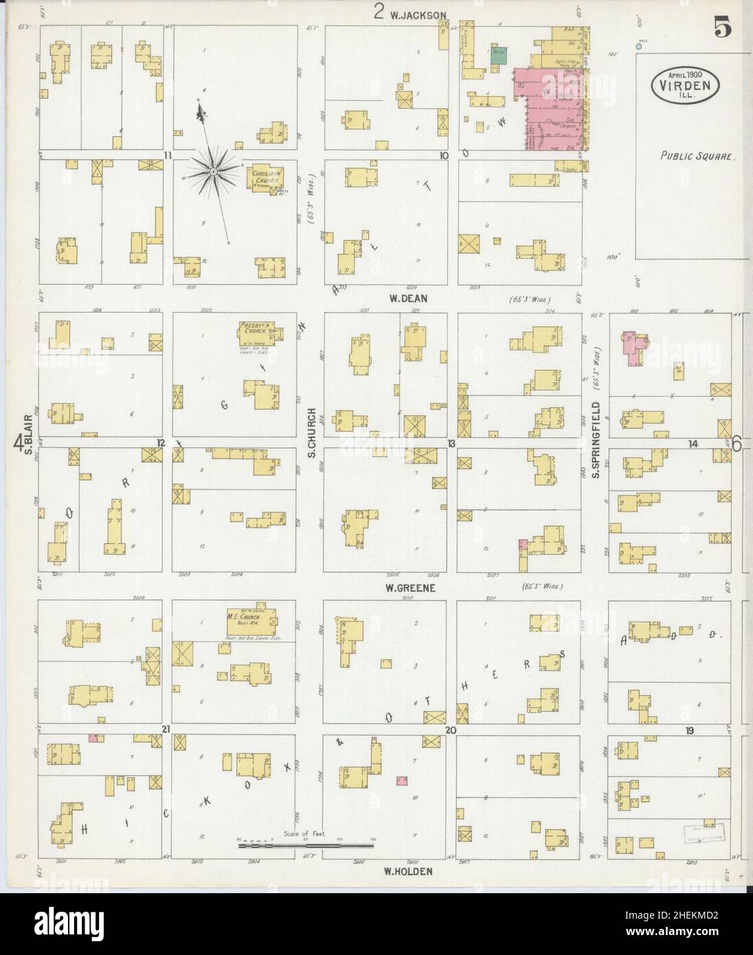 Map of virden hires stock photography and images Alamy