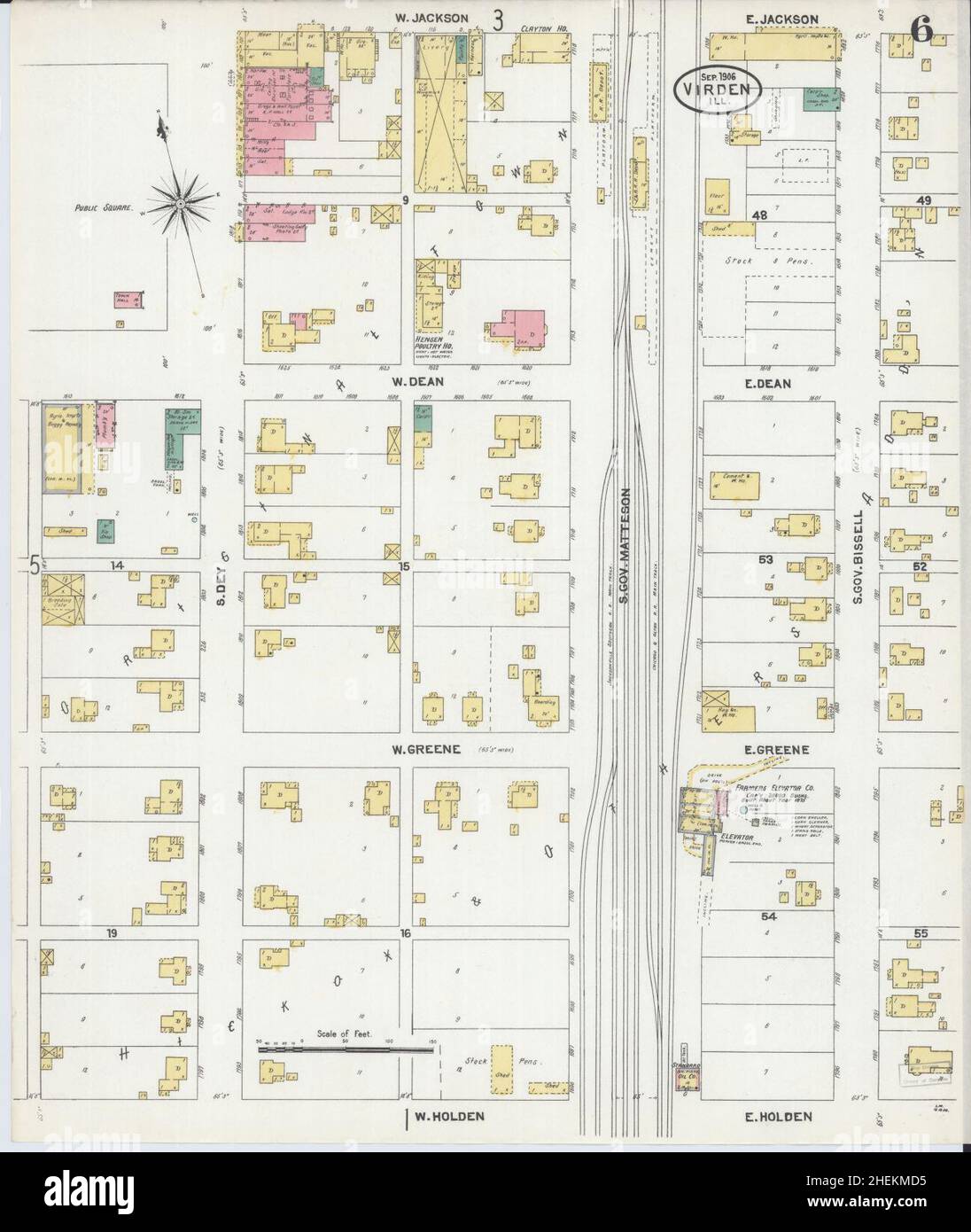 Map of virden hires stock photography and images Alamy