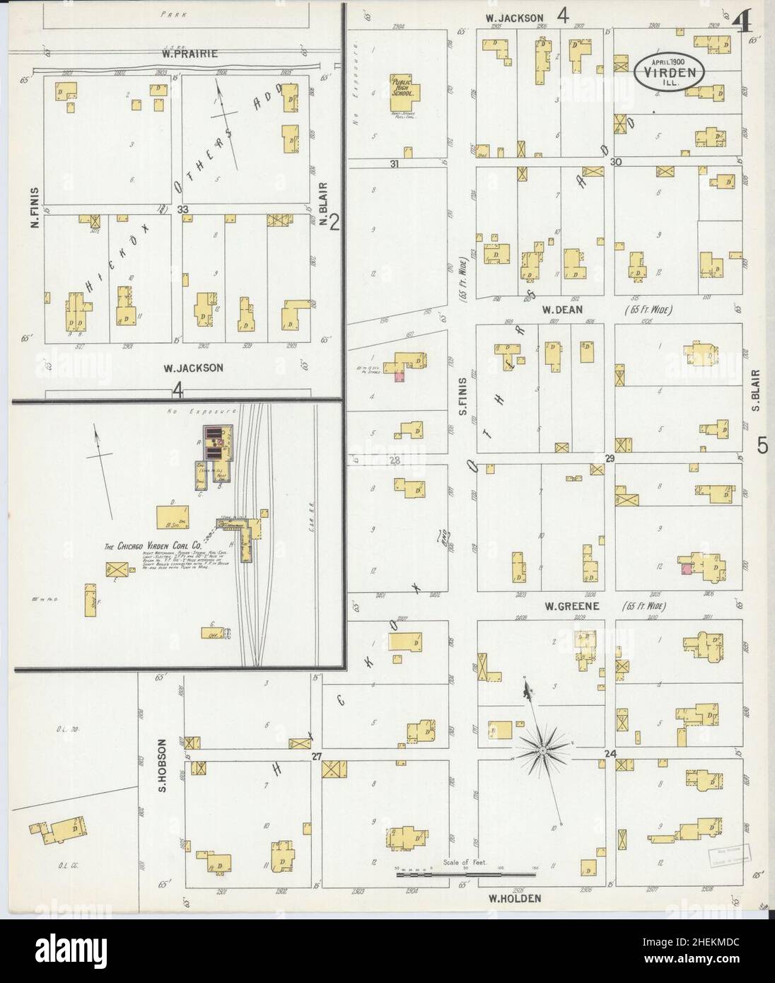 Map of virden hires stock photography and images Alamy