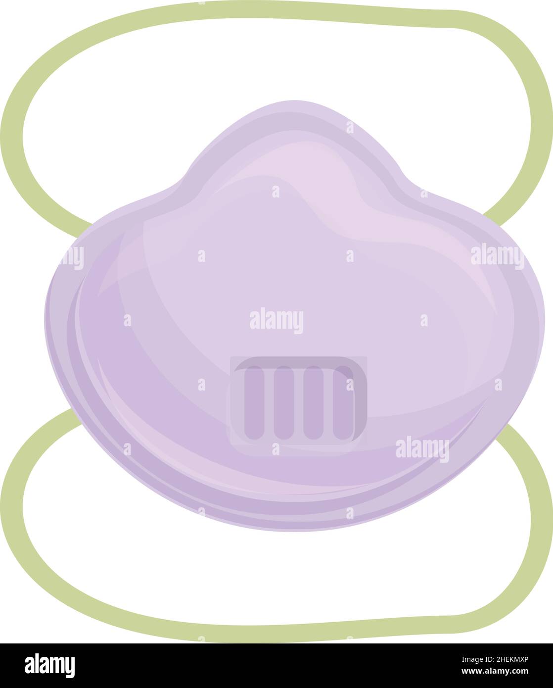 Safety mask icon cartoon vector. Medical health. Hospital wear Stock ...