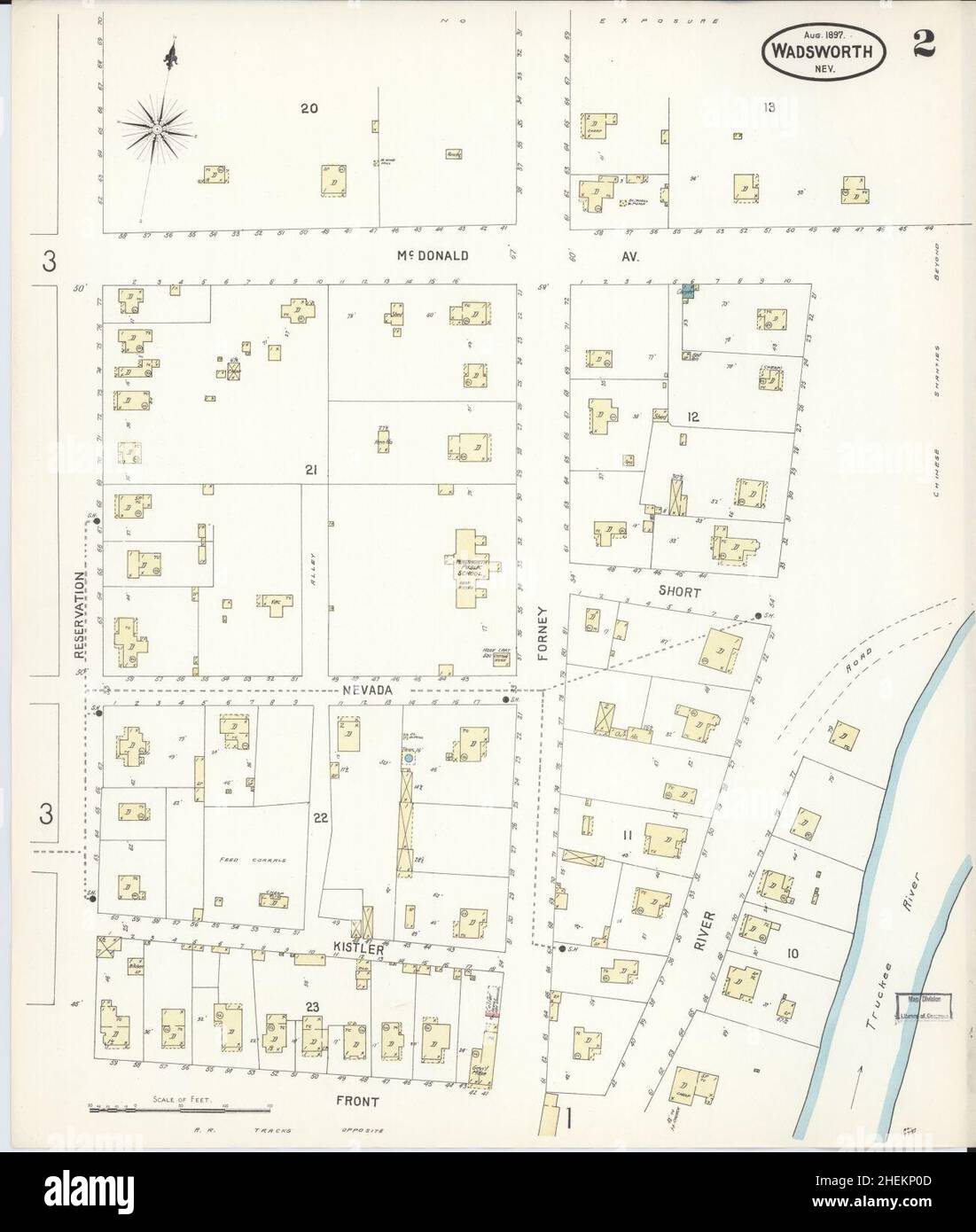 Map of wadsworth hires stock photography and images Alamy