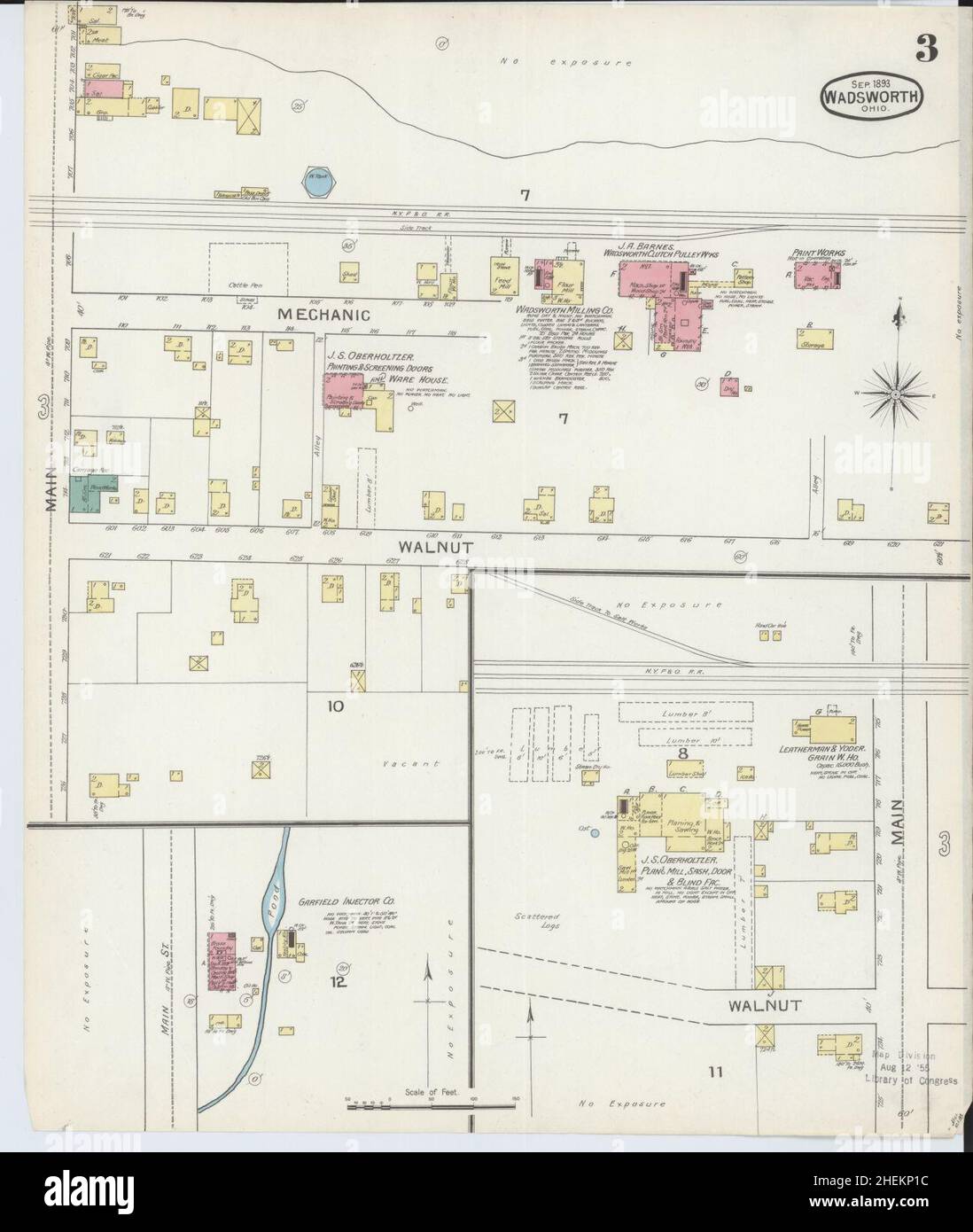 Wadsworth ohio map hires stock photography and images Alamy