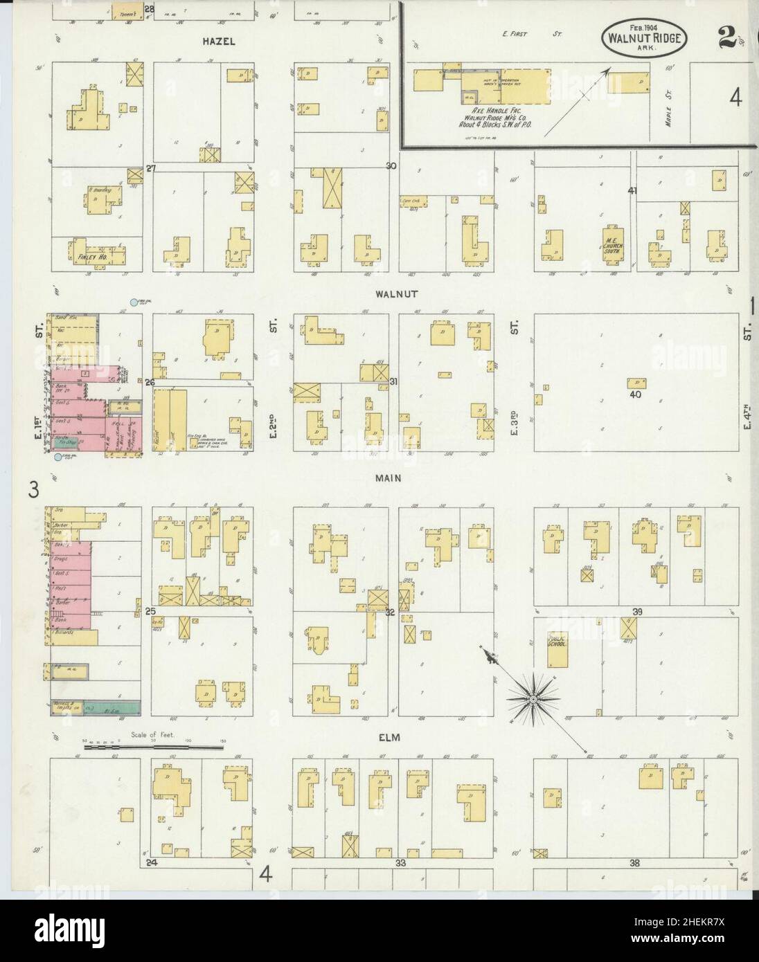 Map of walnut ridge hires stock photography and images Alamy