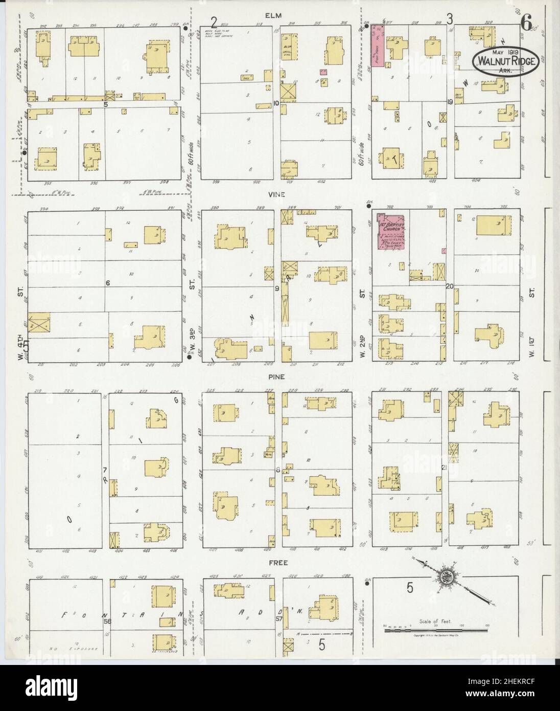 Map of walnut ridge hires stock photography and images Alamy