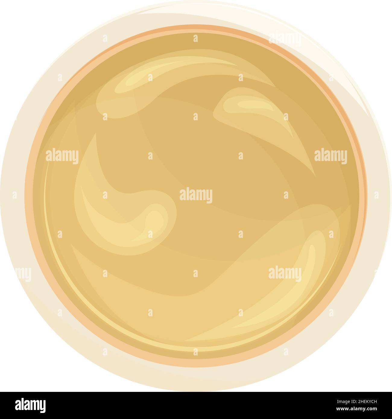Turmeric cream soup icon cartoon vector. Hot bowl. Vegetable plate