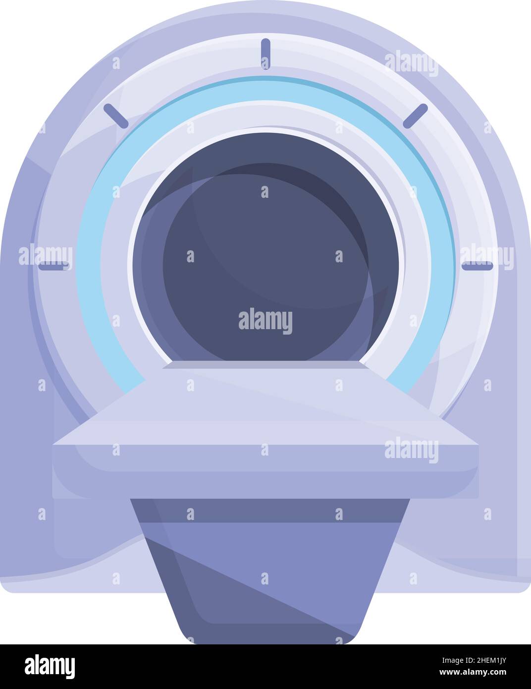 Clinic mri icon cartoon vector. Magnetic resonance. Radiology imaging Stock Vector