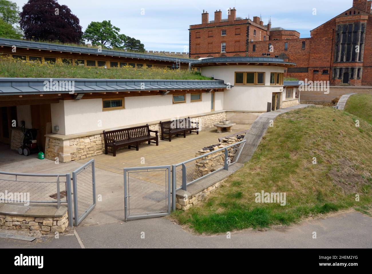 The Heritage Skills Centre at Lincoln Castle Stock Photo