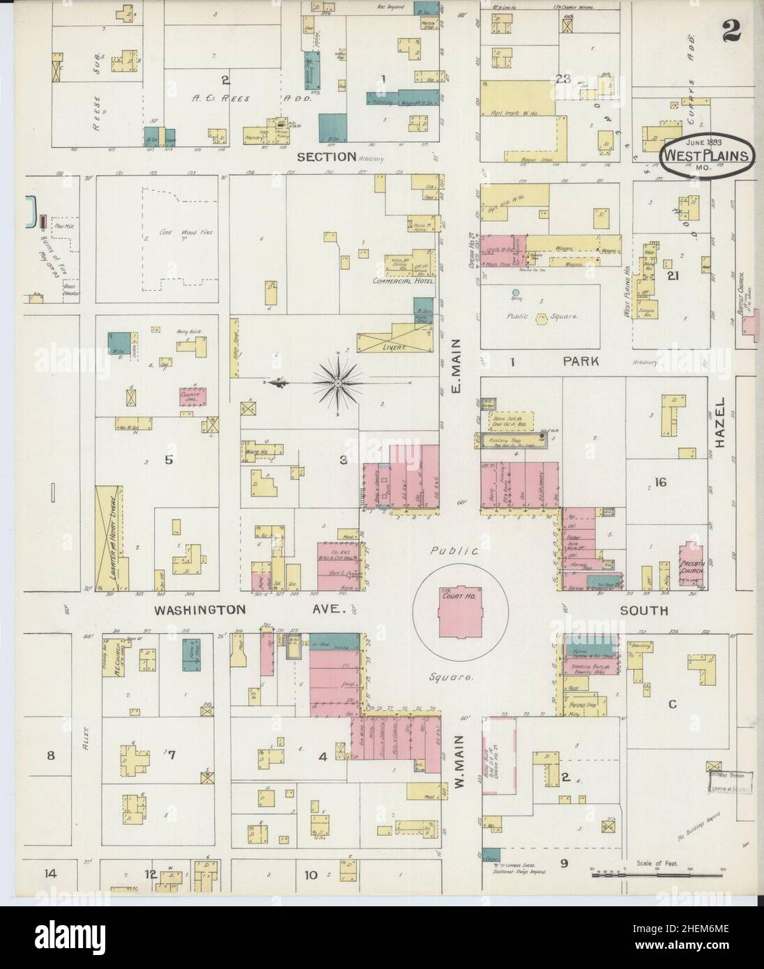 West plains missouri map hires stock photography and images Alamy