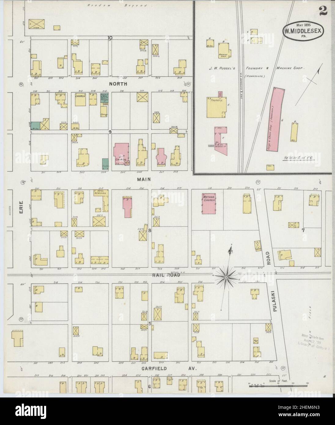 Map of west middlesex hires stock photography and images Alamy