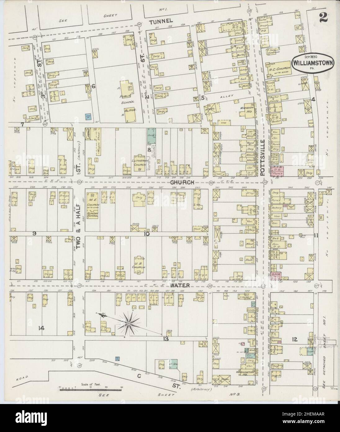 Map of williamstown hires stock photography and images Alamy