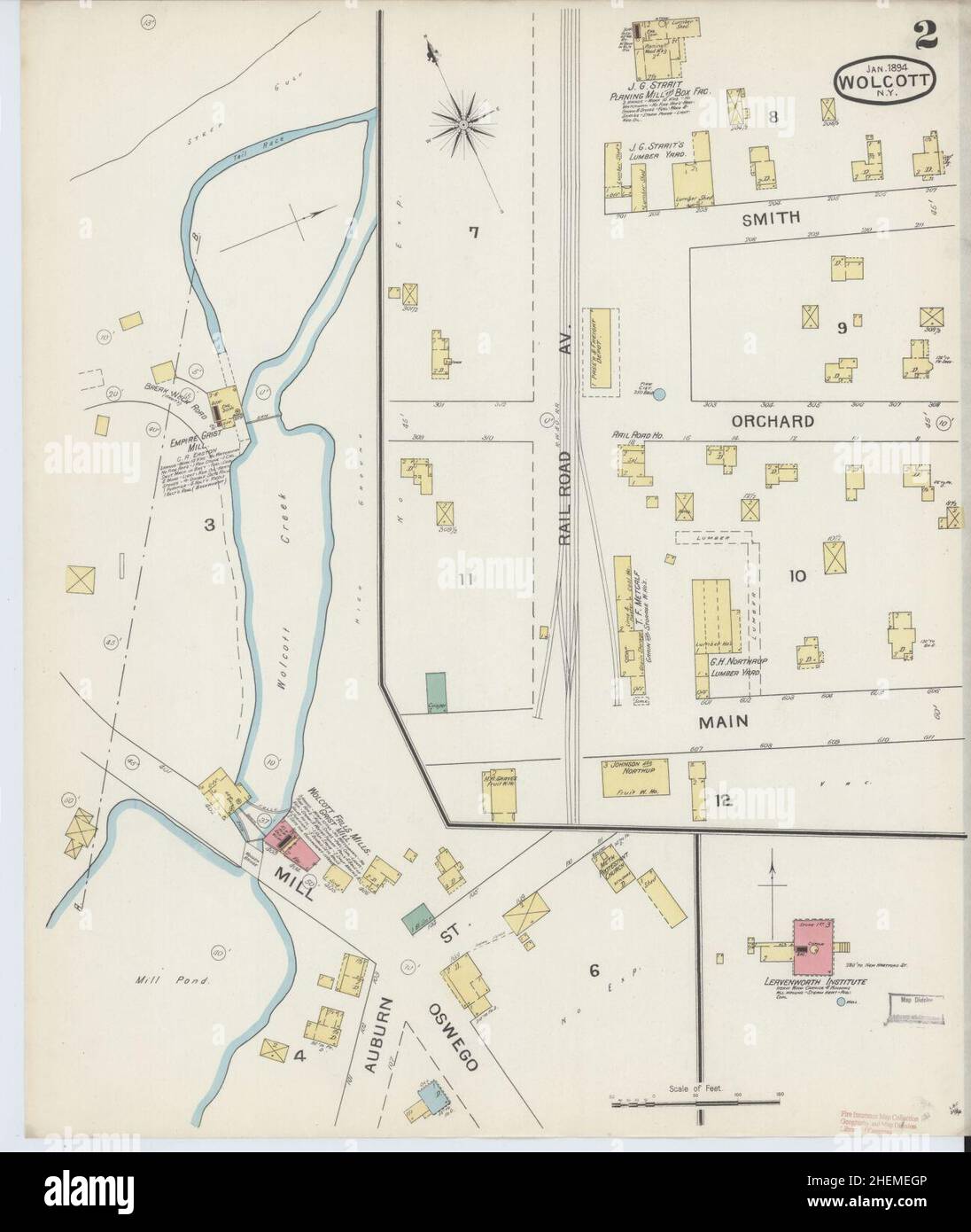 Map of wolcott hires stock photography and images Alamy