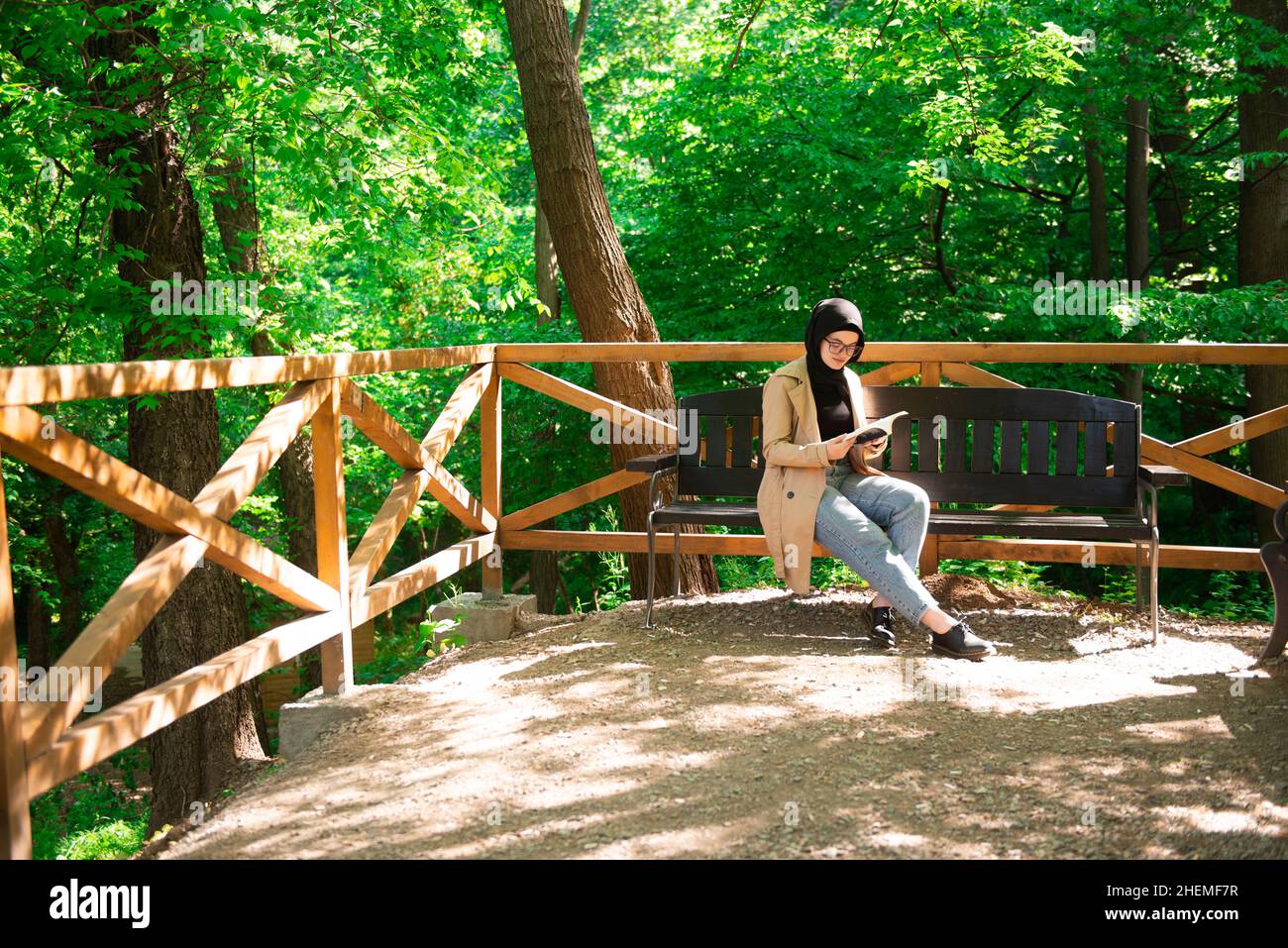 Female researcher exploring her studies Stock Photo - Alamy