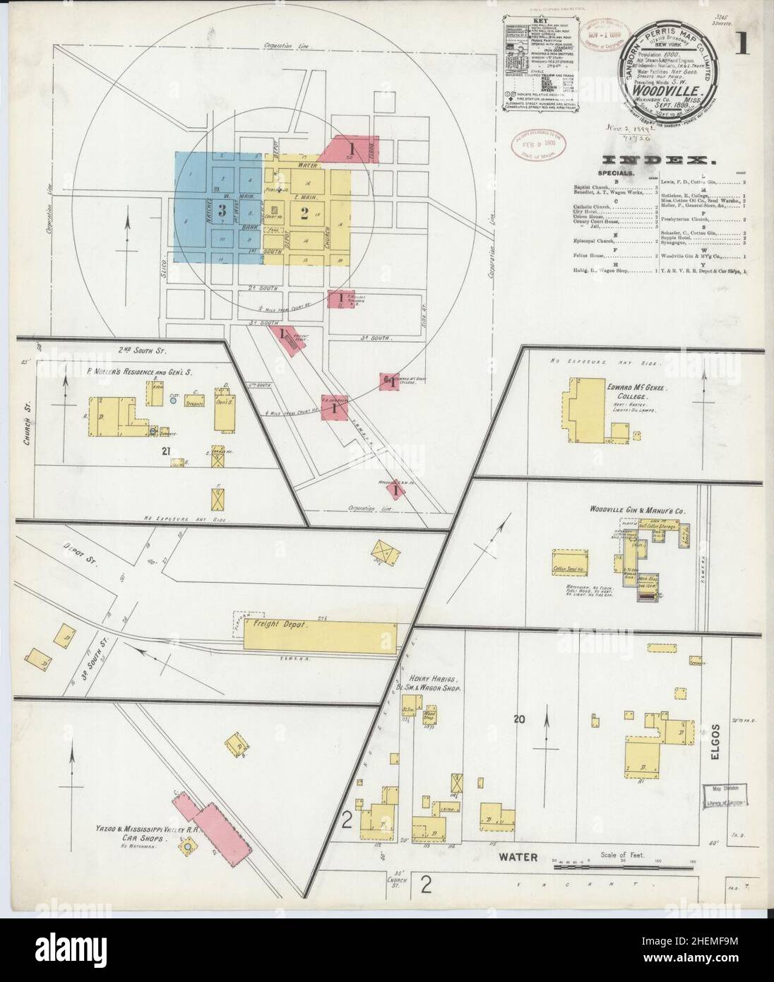Map of woodville mississippi hires stock photography and images Alamy