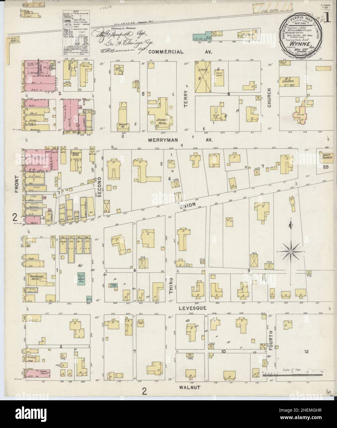 Wynne arkansas map hires stock photography and images Alamy