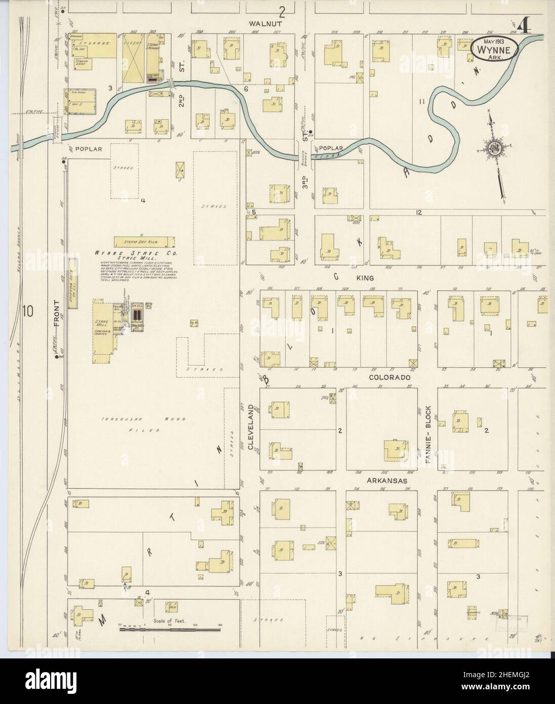 Wynne arkansas map hires stock photography and images Alamy