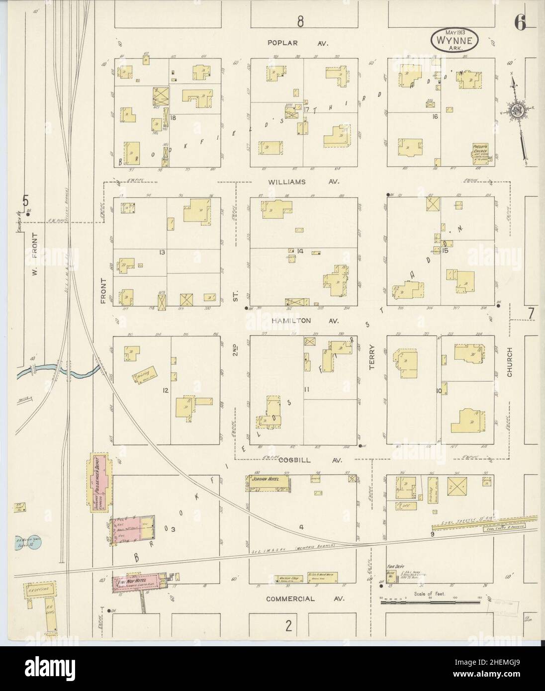 Wynne arkansas map hires stock photography and images Alamy