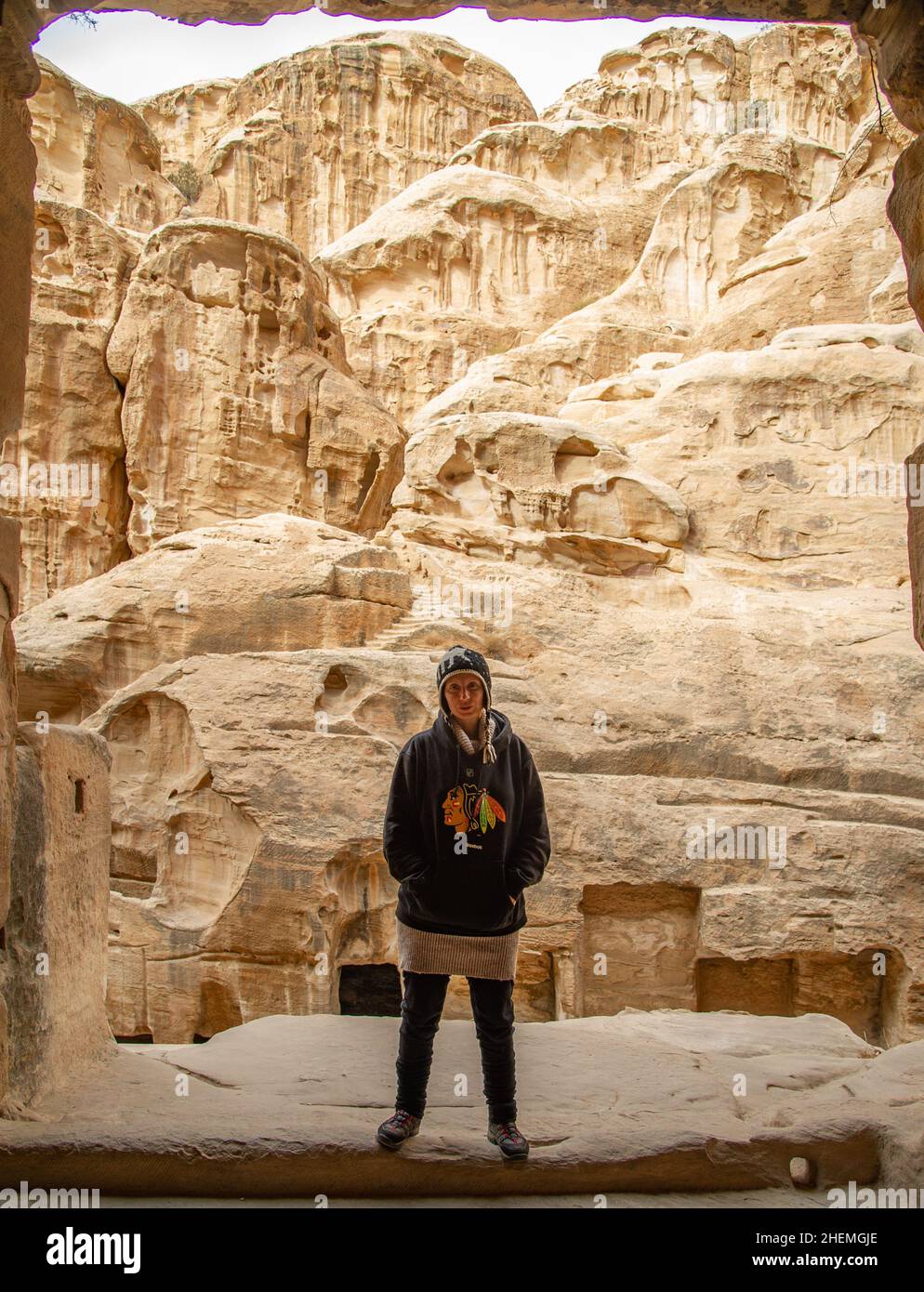 Trekking dana to petra hi-res stock photography and images - Alamy