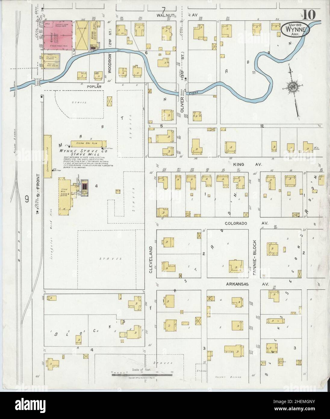 Wynne arkansas map hires stock photography and images Alamy