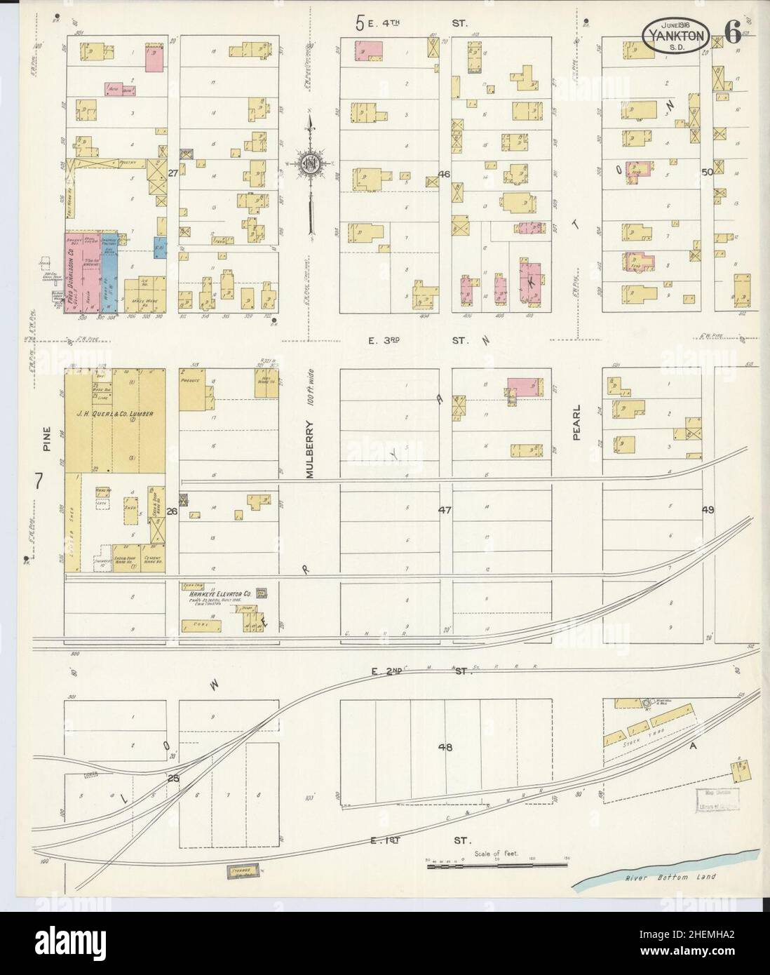 Map of yankton hires stock photography and images Alamy