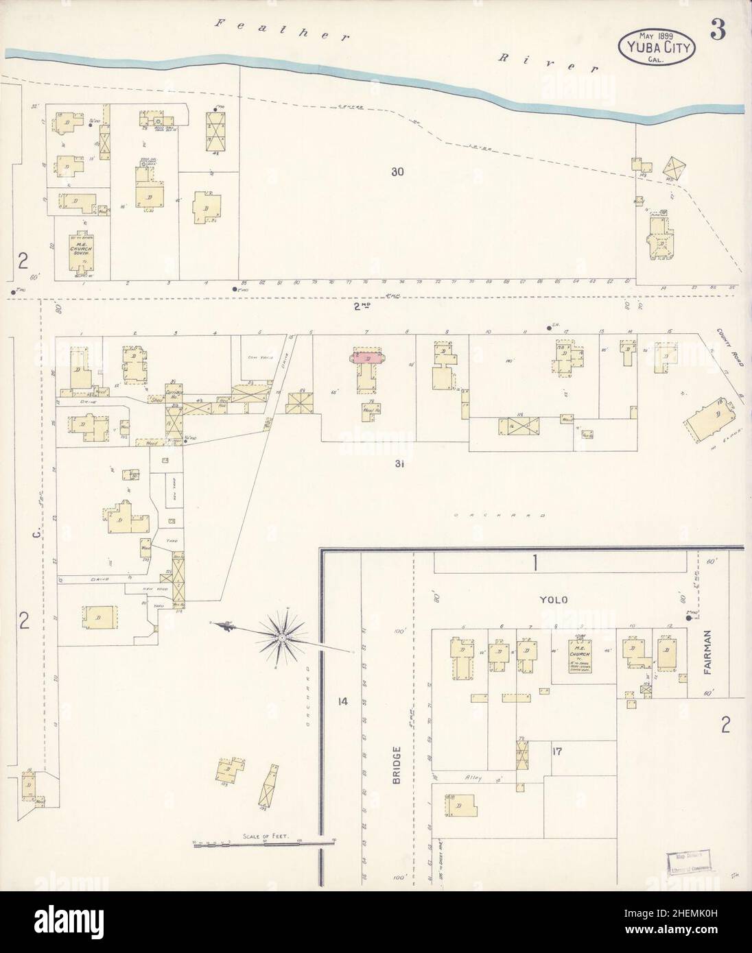 Yuba county map hires stock photography and images Alamy