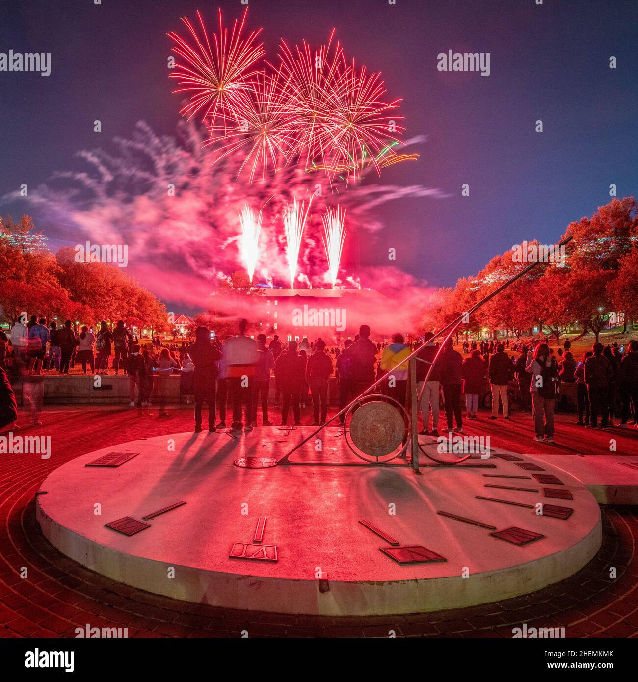 Fireworks at University of Maryland 2021 Stock Photo Alamy