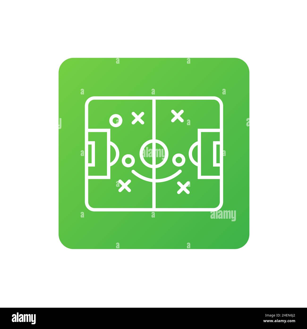 Soccer field strategy game tactic football vector board game plan